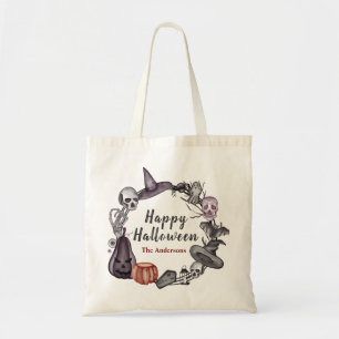 Couronne de Halloween sac fourre-tout Trick or Tre