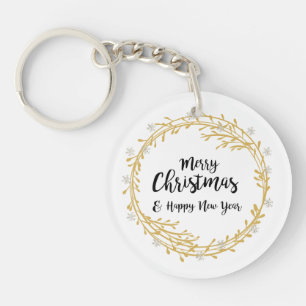 Couronne de Noël aux flocons de neige en parties s