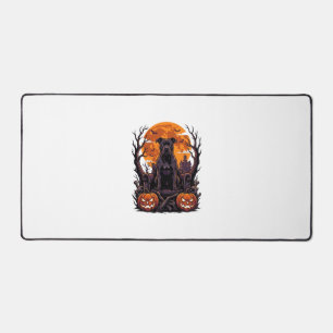 Couronne de Pâques citrouilles lune pleine Hallowe