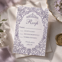 Couronne de princesse élégante Quinceañera florale