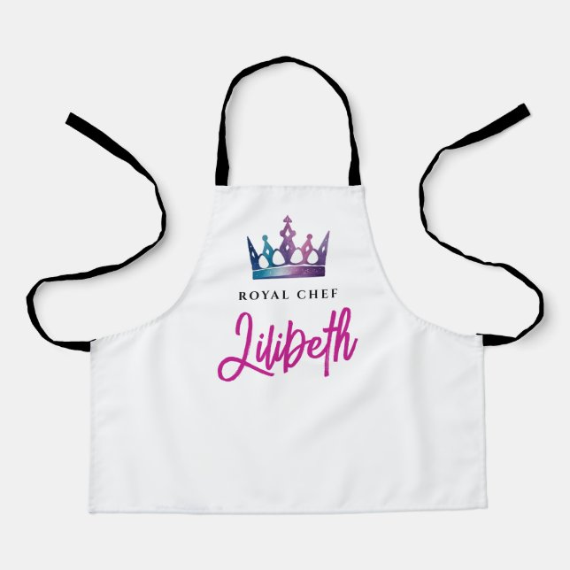 Couronne de princesse fille mignonne tablier de ch (Recto)