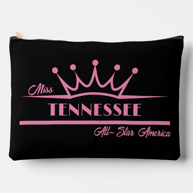 Couronne personnalisée | Sac à poche Pageant Pocke (Recto)