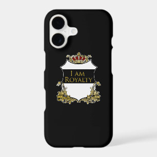 Couronne Royale de Luxe Crête Bouclier Or Royal