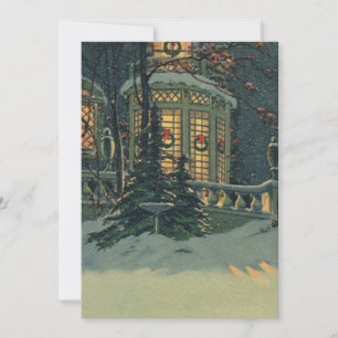 Couronnes de Noël Vintage dans Windows Invitation