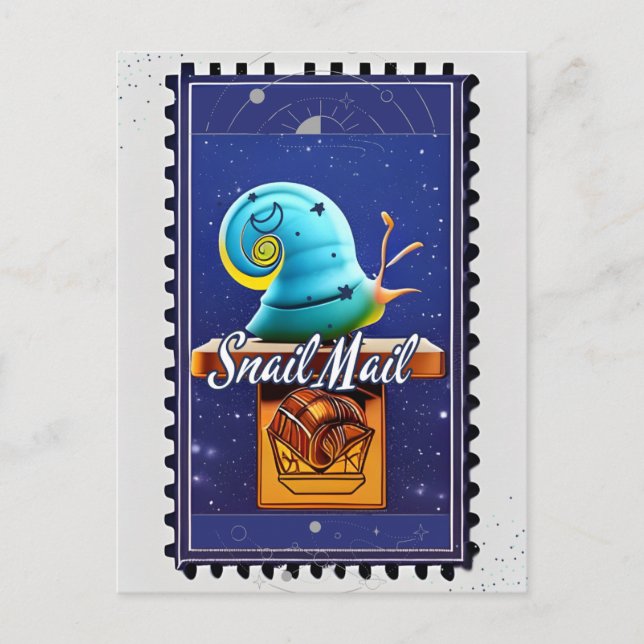 Courrier électronique, carte postale pour le franc (Devant)