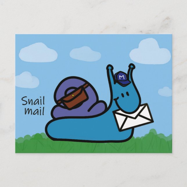 Courrier électronique de la carte postale (Devant)