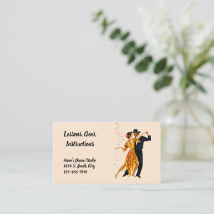 Cours de danse Carte de visite