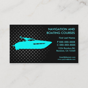Cours de navigation carte de visite sur mesure
