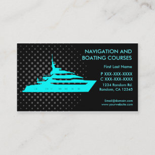 Cours de navigation carte de visite sur mesure