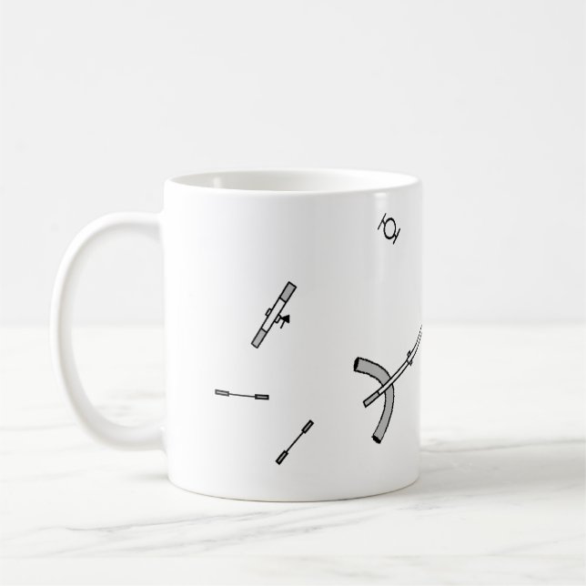 Cours - ma tasse chanceuse d'agilité (Gauche)