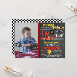Course automobile Deux invitations rapides 2e anni