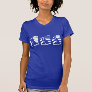 Course Bateau à voile Bateau Yachting T-shirt