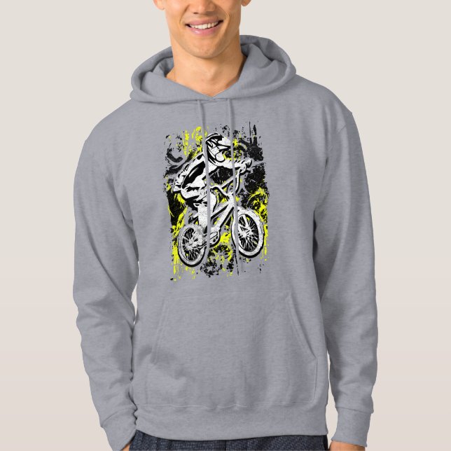 Course cycliste Retro Bmx - Sweat - shirt à capuch (Devant)