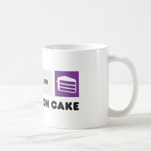 Course d'as sur la tasse de gâteau