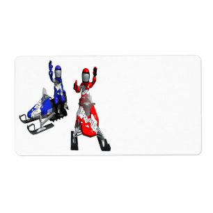 Course de Snowmobile