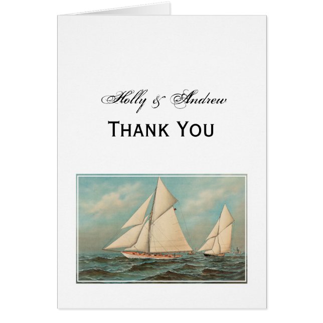 Course Nautique Vintage Yachts #1 Merci (Devant)