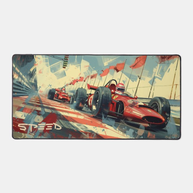 Course vintage de Formule 1 (Recto)