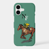 Courses de chevaux Monogrammé