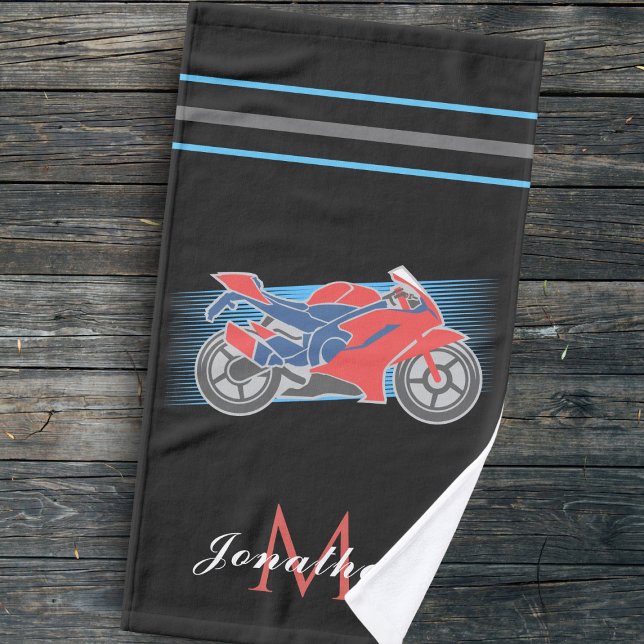 Courses de moto Initiale & Nom Sports  (Créateur téléchargé)