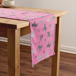 Court Chemin de table Bulldog