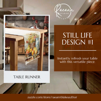 Court Chemin de table Still Life Design #1