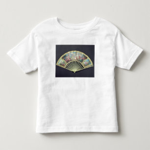 Court Fan, French, 18th century (ivory and w/c on Toddler T-shirt