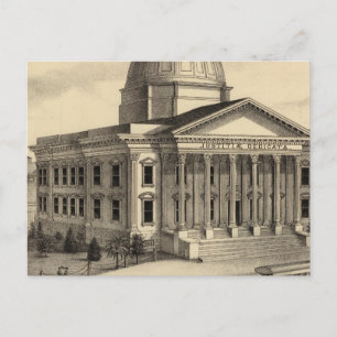 Court House, Santa Clara Co Postcard