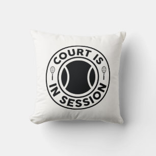 Court Is In Session Throw Pillow
