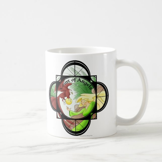 Court of Angels Logo Mug (Right)