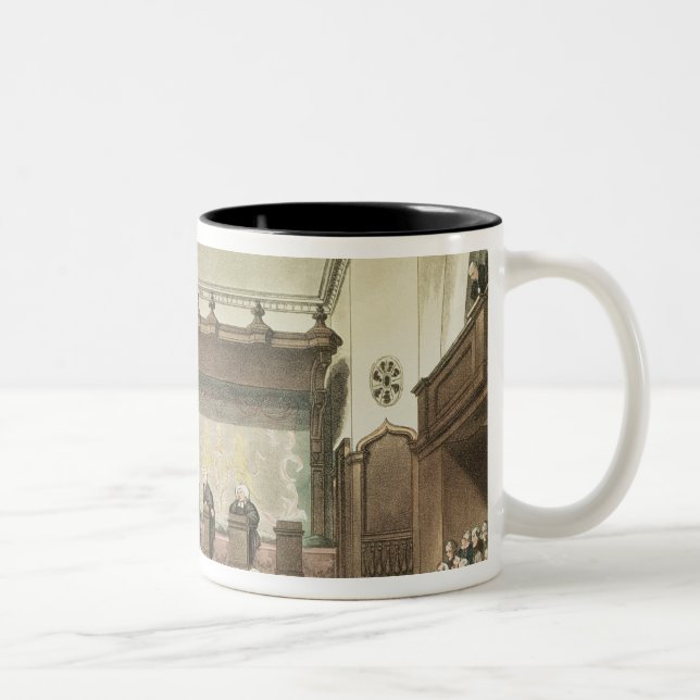 Court of Common Pleas, Westminster Hall Two-Tone Coffee Mug (Right)