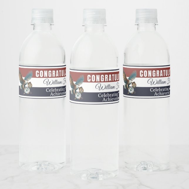 Court of Honor Water Bottle Label (Bottles)