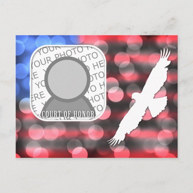 court of honour photo postcard (Front)