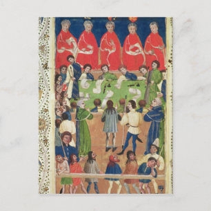 Court of King's Bench, Westminster Hall, c.1460 Postcard