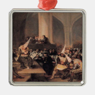 Court of the Inquisition Metal Ornament
