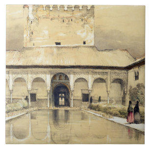 Court of the Myrtles (Patio de los Arrayanes) and Tile