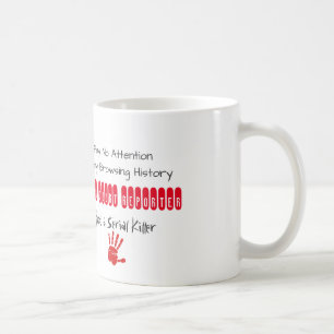 Court Reporter Browsing History Mug