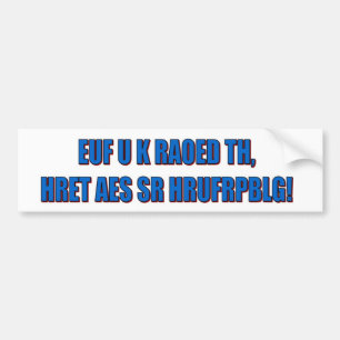 Court Reporter steno bumper sticker