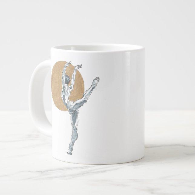 Court Watson - @Sehnsuchtinc - Dancer Jumbo Mug (Front Left)