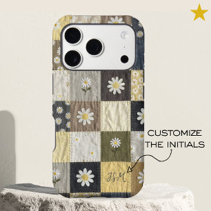 Courtepoint Patchwork Floral Dauphin Personnalisé