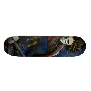 Courtesan and Samisen Skateboard