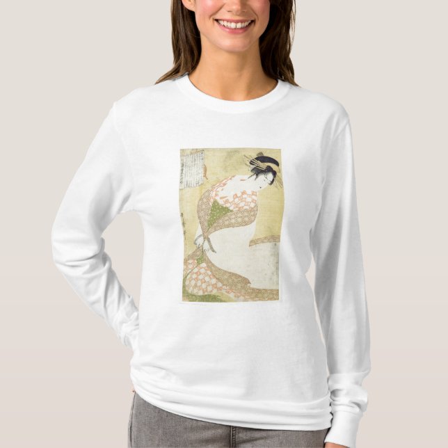 Courtesan Kneeling T-Shirt (Front)