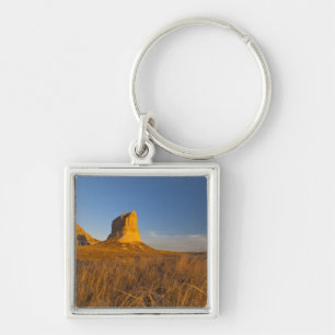 Courthouse and Jailhouse Rock near Bridgeport Keychain