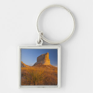 Courthouse and Jailhouse Rock near Bridgeport Keychain