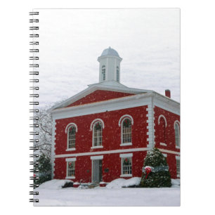 Courthouse Snow Notebook