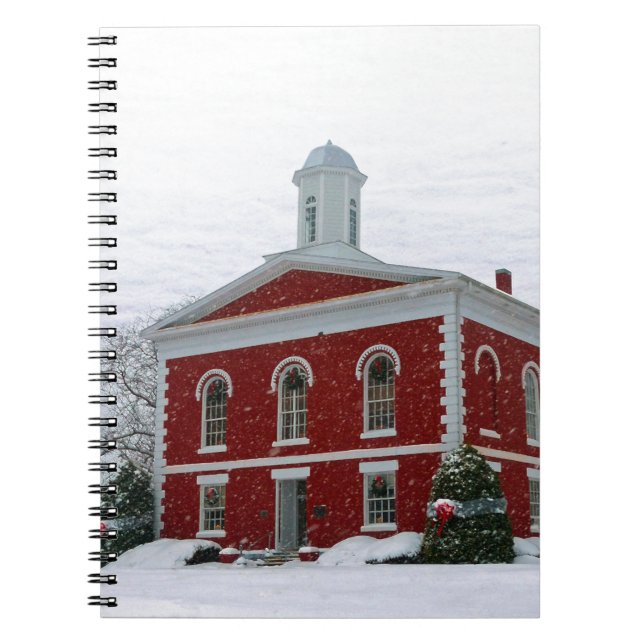 Courthouse Snow Notebook (Front)