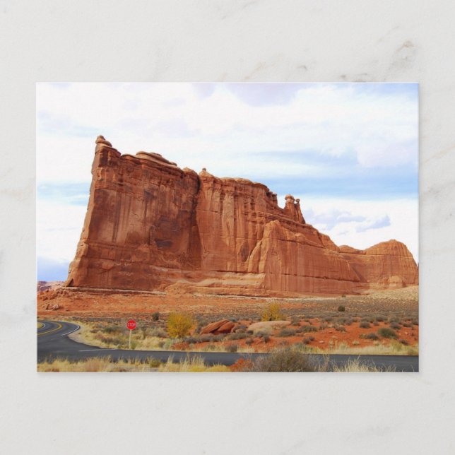 Courthouse Towers, Arches National Park, Utah Postcard (Front)