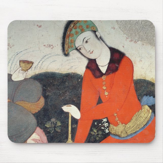 Courtier at the Court of Shah Abbas I Mouse Pad (Front)