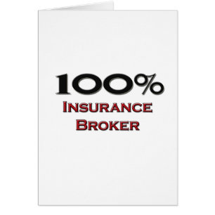 Courtier en assurances de 100 pour cent