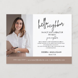 Courtier immobilier Carte postale moderne