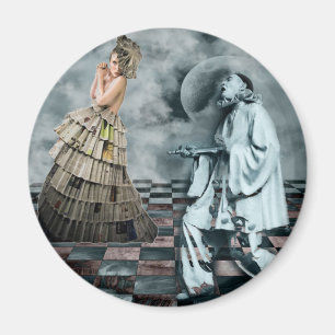 COURTLY JESTERS MAGNET